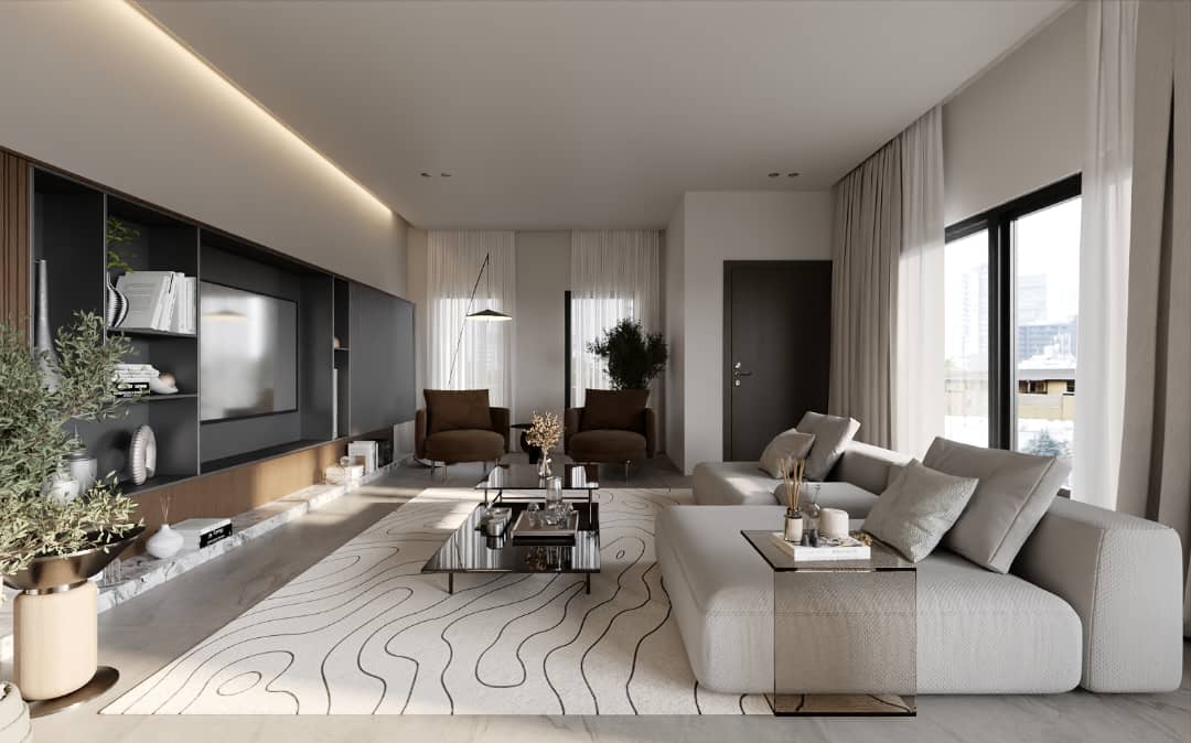 Verdant Enclave living room